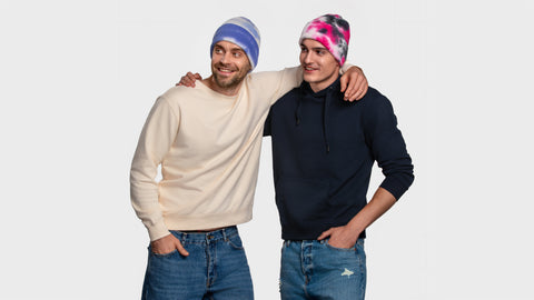 ENEX knitwear: wool sweaters and beanies