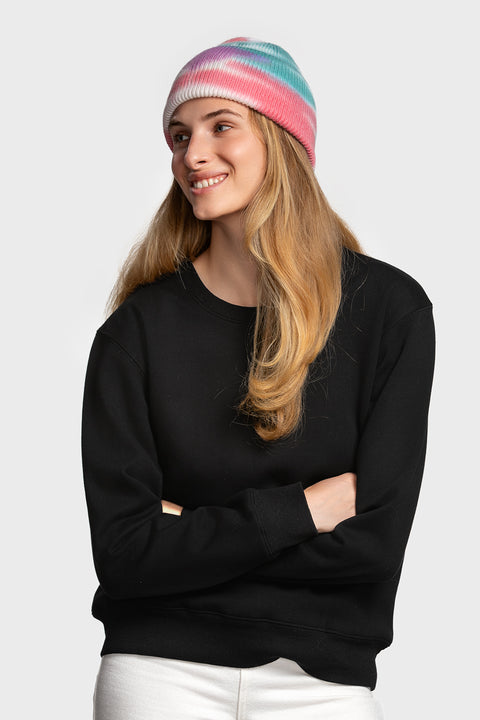 Women's Woolen Beanie Tie-Dye