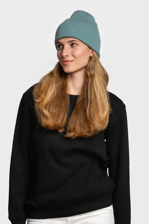 Women's Teal Woolen Beanie