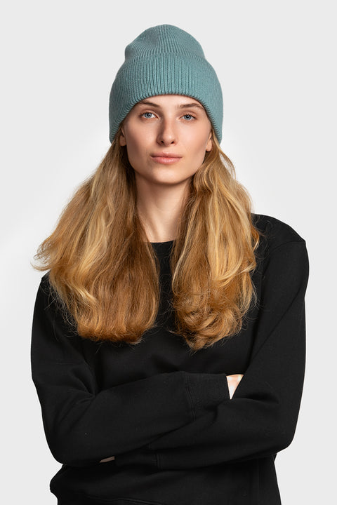 Women's Teal Woolen Beanie