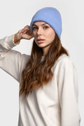 Women's Light Blue Woolen Beanie