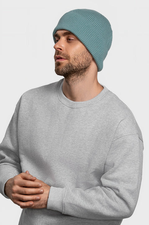 Men's Teal Woolen Beanie