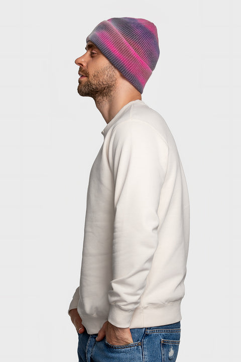 Men's Woolen Beanie Tie-Dye