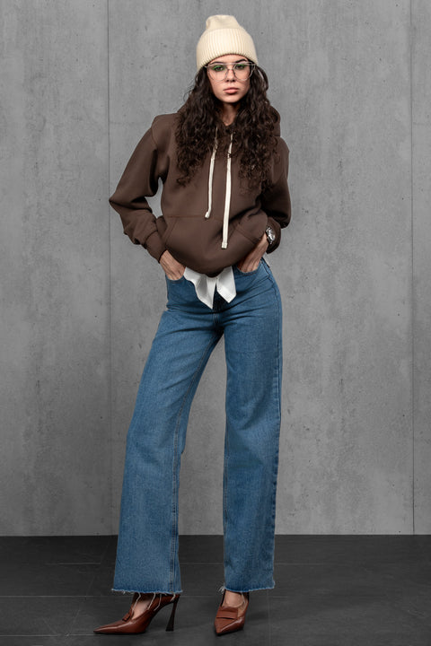 Women's Beige Cashmere Beanie