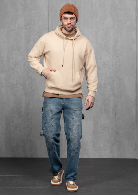 Men's Brown Cashmere Beanie