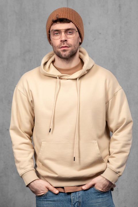 Men's Brown Cashmere Beanie