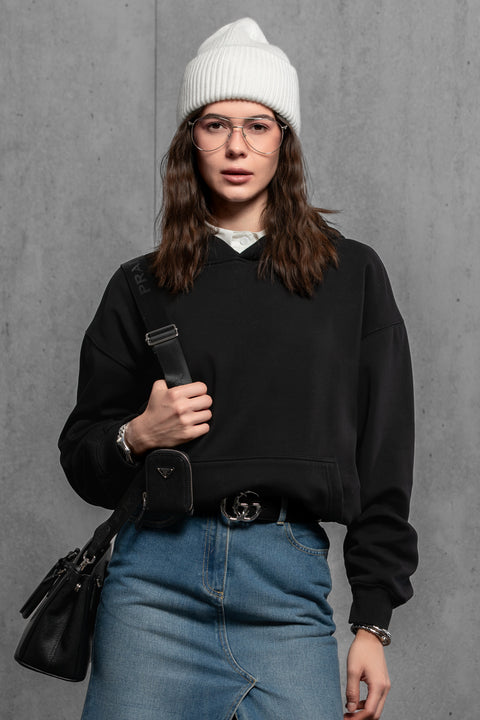 Women's White Cashmere Beanie