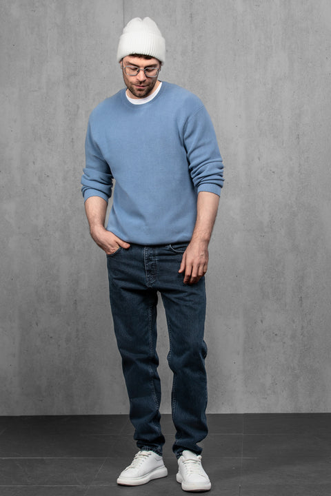 Men's White Cashmere Beanie