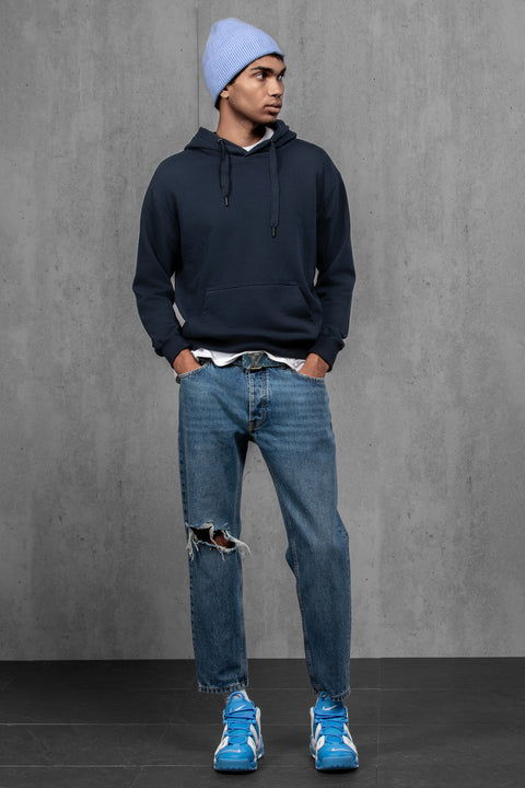 Men's Light Blue Woolen Beanie