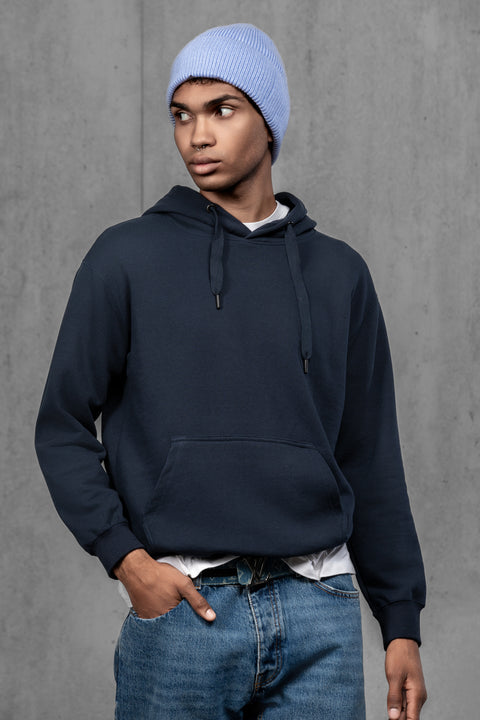 Men's Light Blue Woolen Beanie