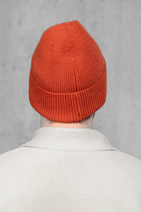Men's Terracotta Woolen Beanie