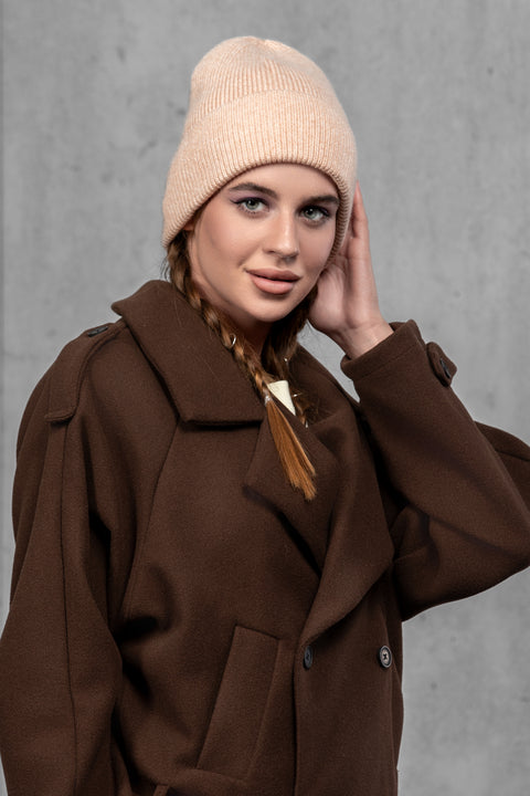 Women's Mix Pink Woolen Beanie