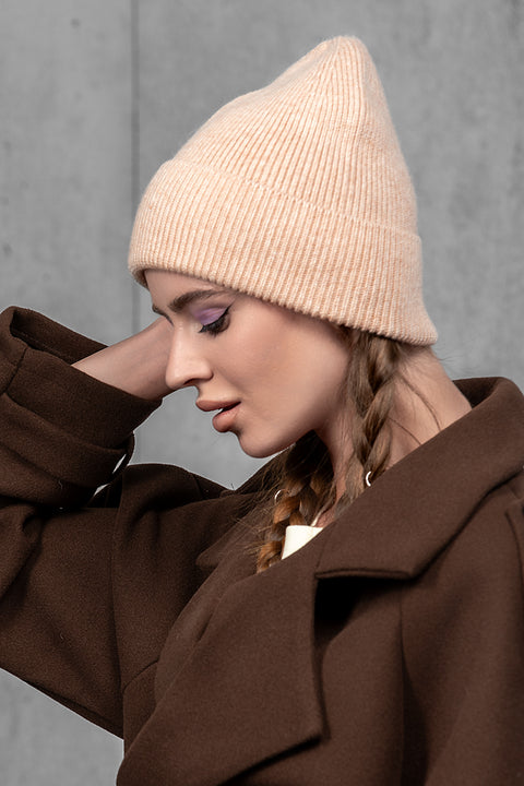 Women's Mix Pink Woolen Beanie