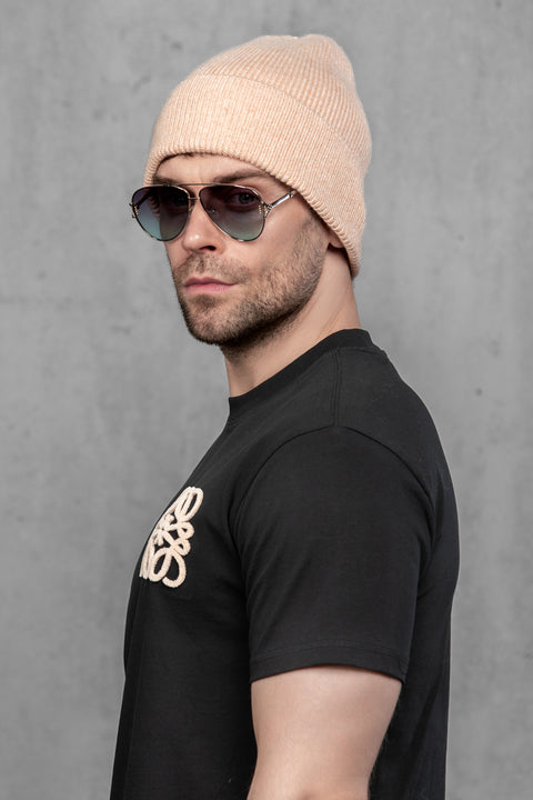 Men's Mix Pink Woolen Beanie