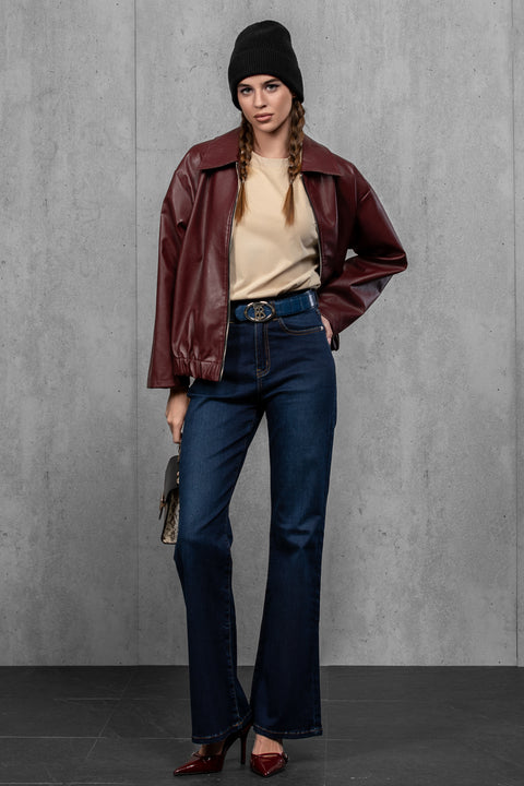 Women's Black Woolen Beanie