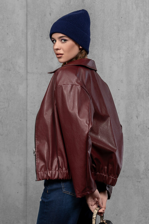 Women's Navy Woolen Beanie