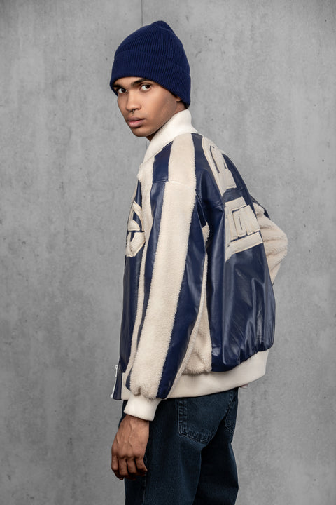 Men's Navy Woolen Beanie