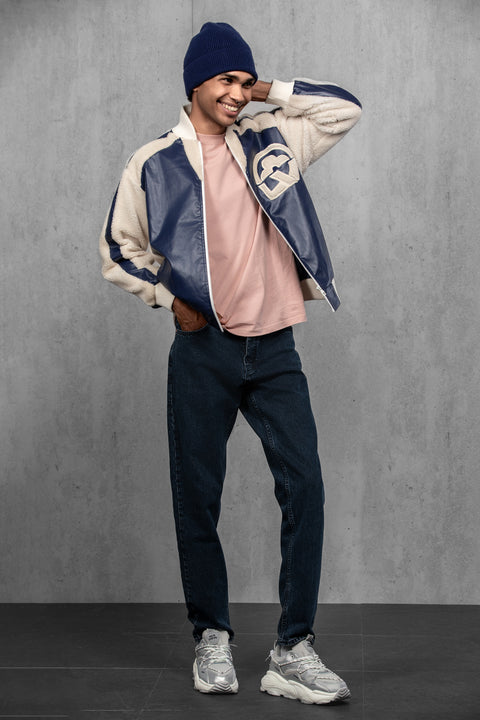 Men's Navy Woolen Beanie