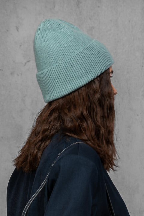 Women's Teal Woolen Beanie