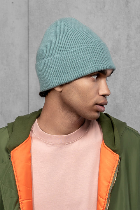 Men's Teal Woolen Beanie