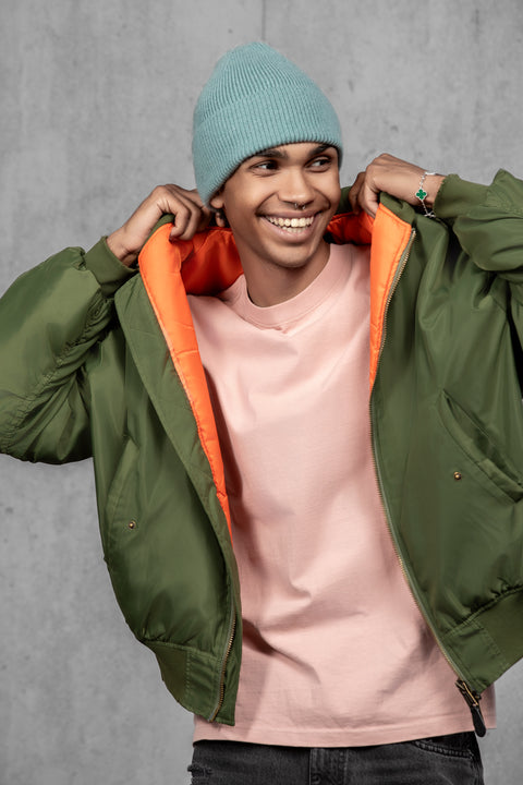 Men's Teal Woolen Beanie