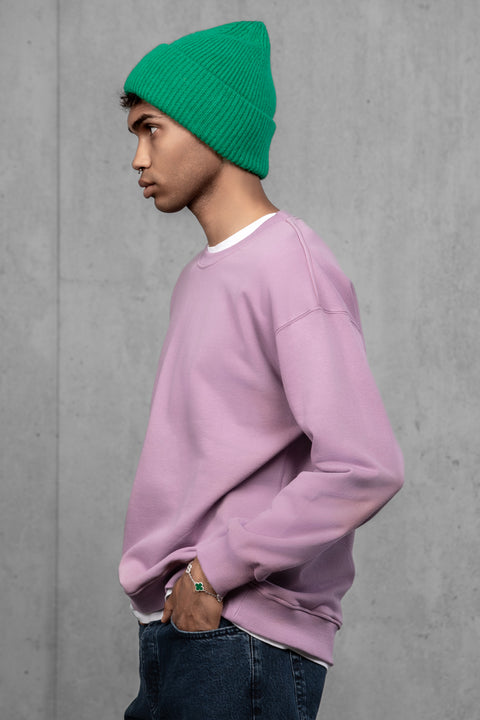 Men's Green Mohair Beanie