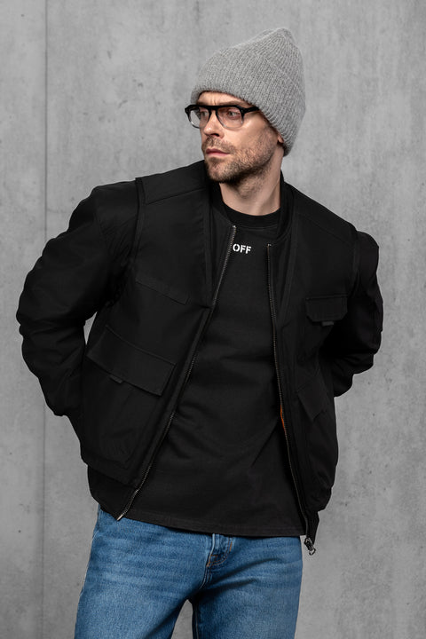 Men's Gray Mohair Beanie