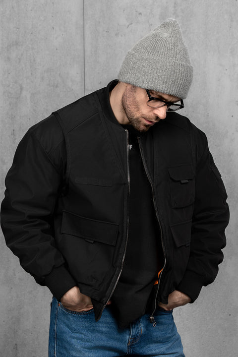 Men's Gray Mohair Beanie