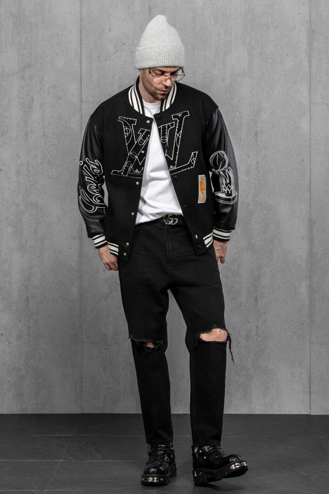 Men's Light Gray Mohair Beanie