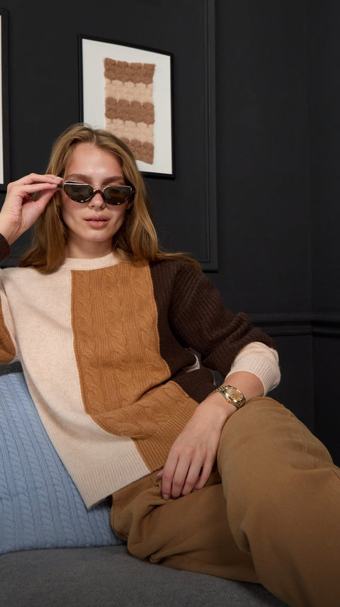 Cable Knit in Three Colors
